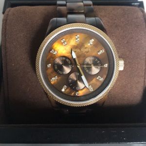 Michael Kors Tortoiseshell Watch